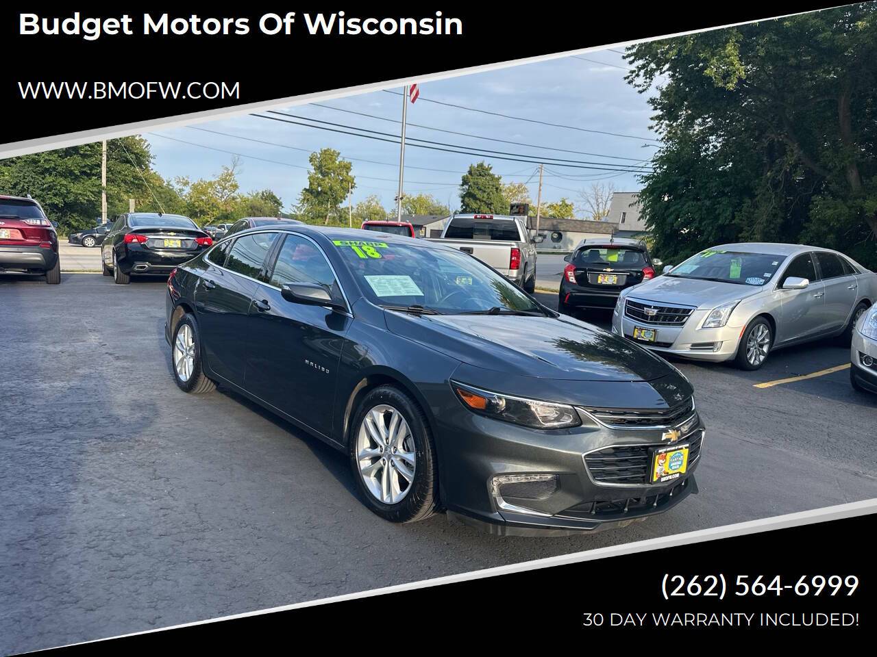 2018 Chevrolet Malibu LT — Sedan — 108,241 mi — Racine, WI