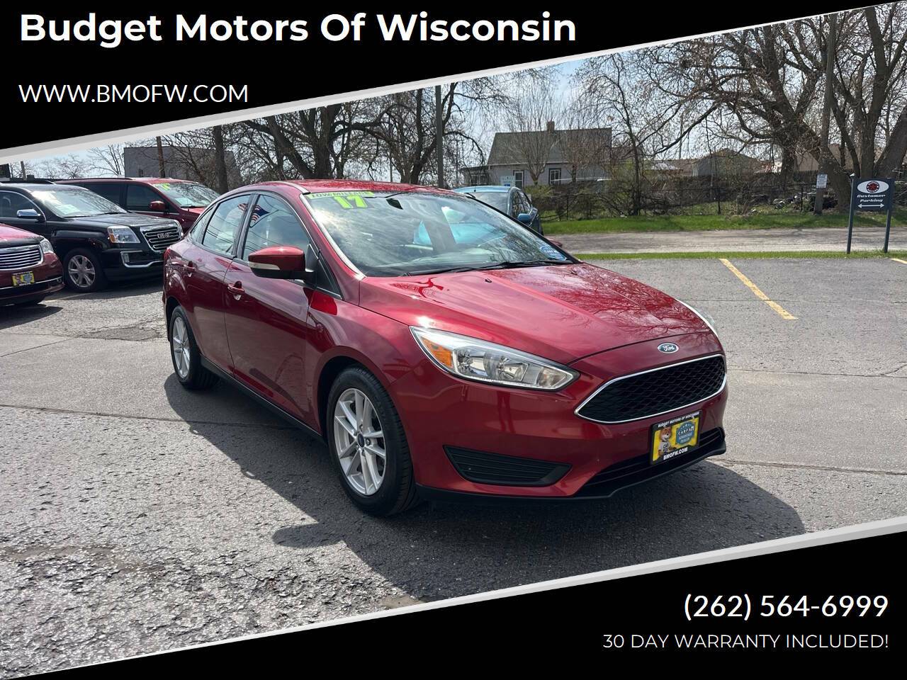 2017 Ford Focus SE — Sedan — 80,662 mi — Racine, WI