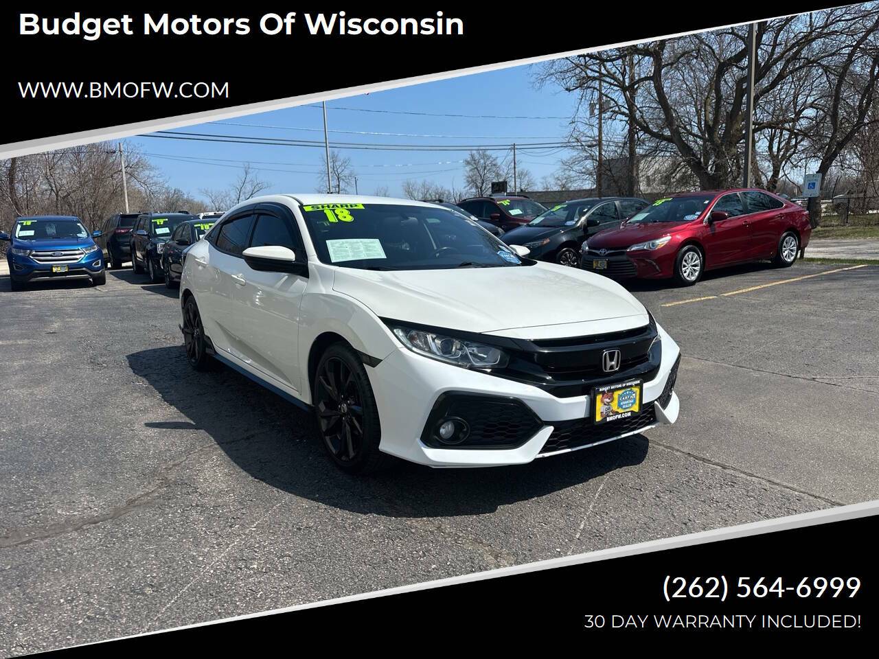 2018 Honda Civic Sport — Hatchback — 103,586 mi — Racine, WI