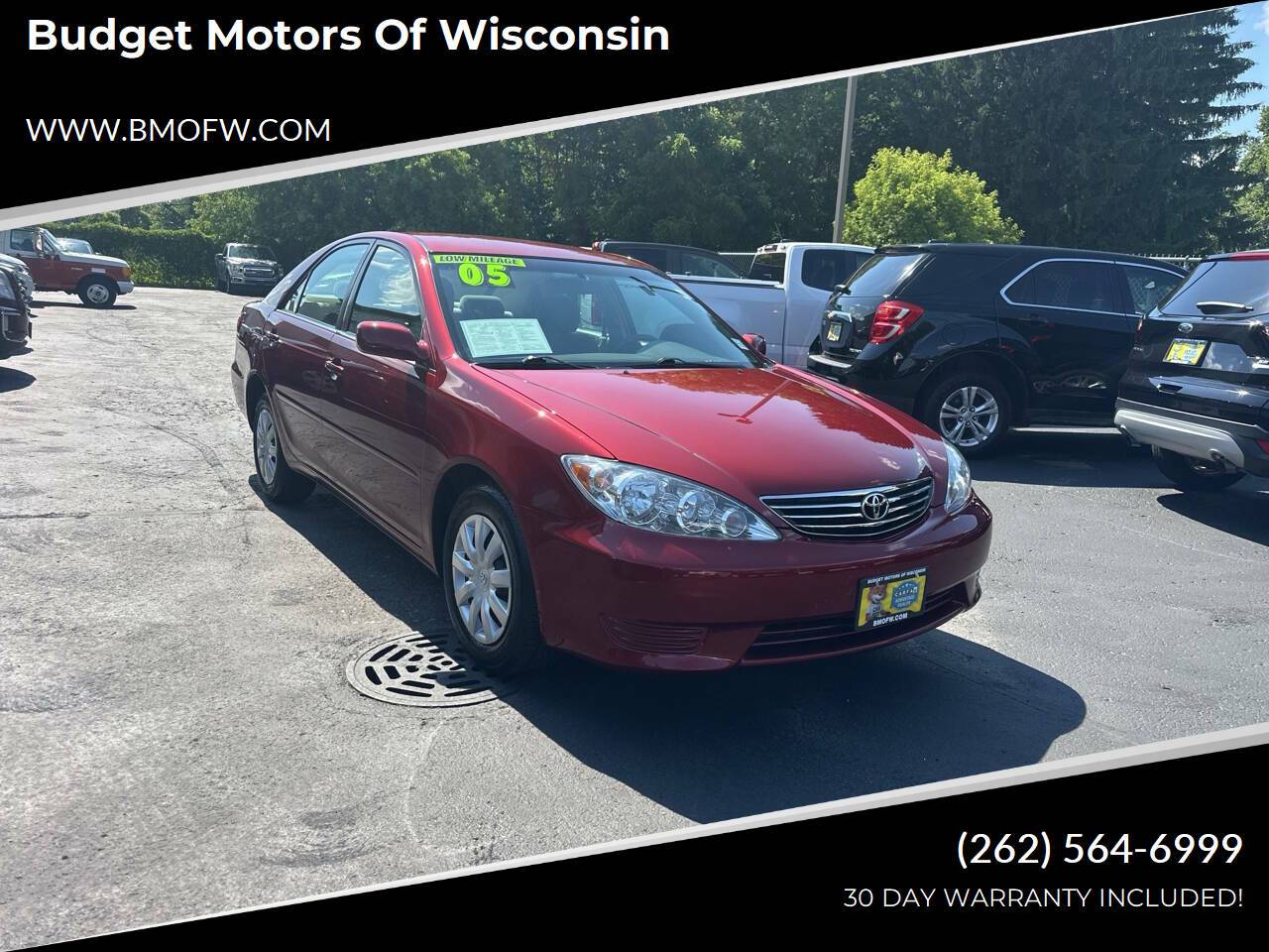 2005 Toyota Camry LE — Sedan — 62,319 mi — Racine, WI