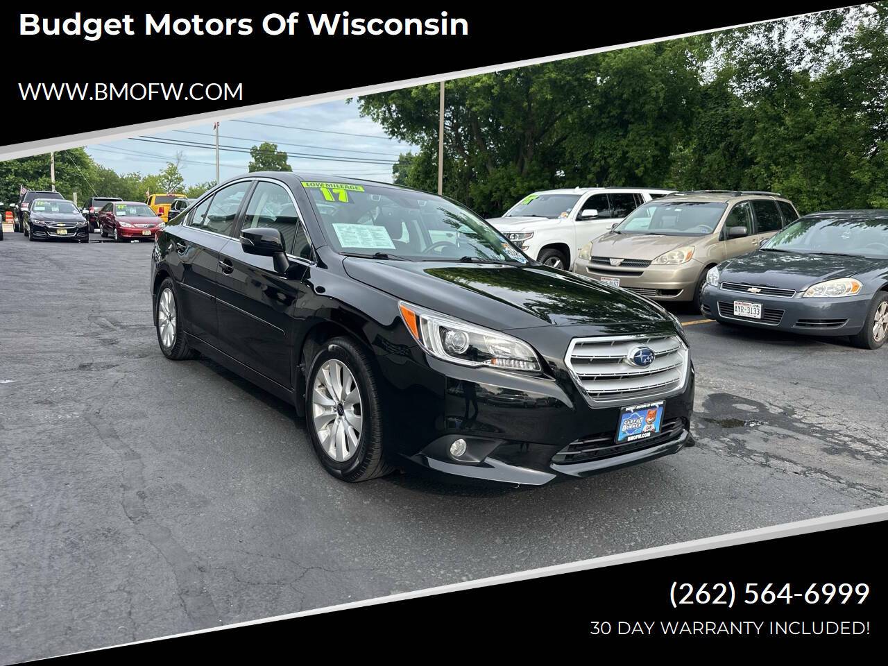 2017 Subaru Legacy 2.5i Premium — Sedan — 52,288 mi — Racine, WI