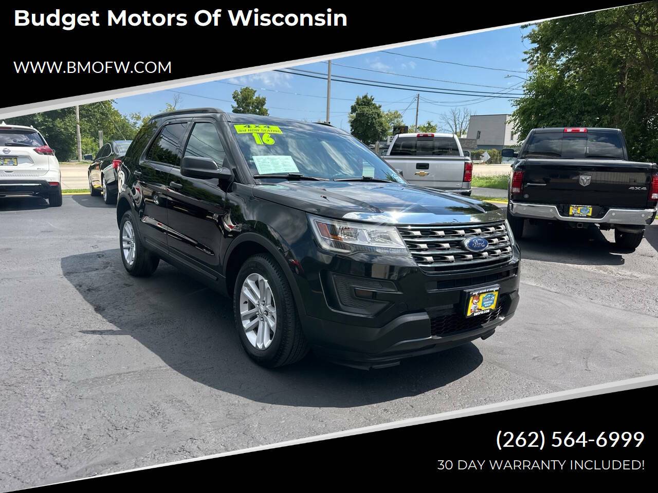 2016 Ford Explorer Base — SUV — 125,998 mi — Racine, WI