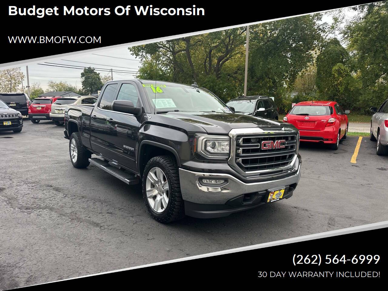 2016 GMC Sierra 1500 SLE — Pickup Truck — 136,829 mi — Racine, WI
