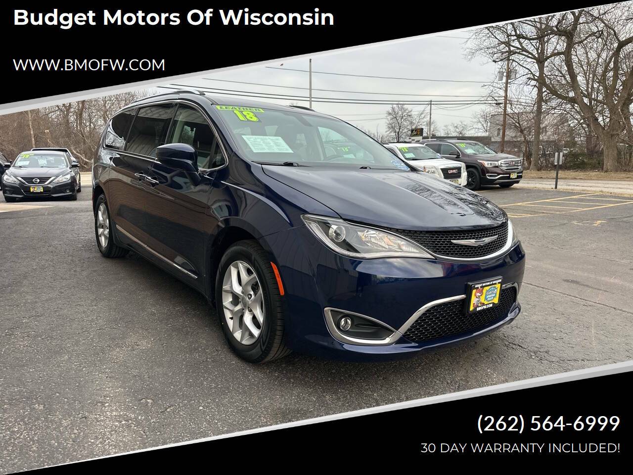 2018 Chrysler Pacifica Touring L — Minivan — 101,759 mi — Racine, WI