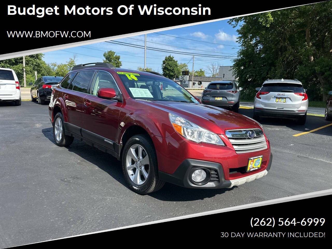 2014 Subaru Outback 2.5i Limited — SUV — 123,731 mi — Racine, WI