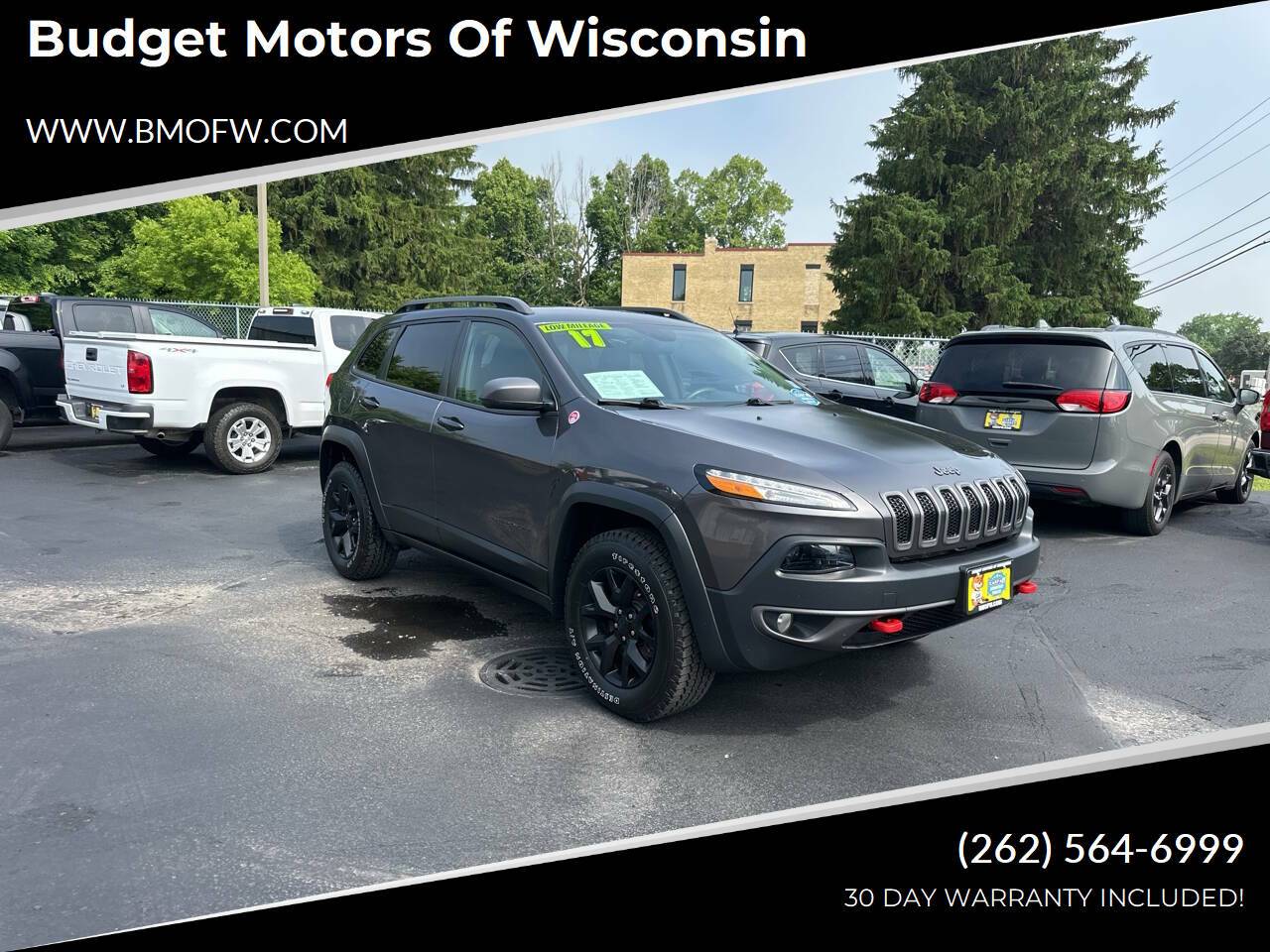 2017 Jeep Cherokee Trailhawk L Plus — SUV — 91,258 mi — Racine, WI