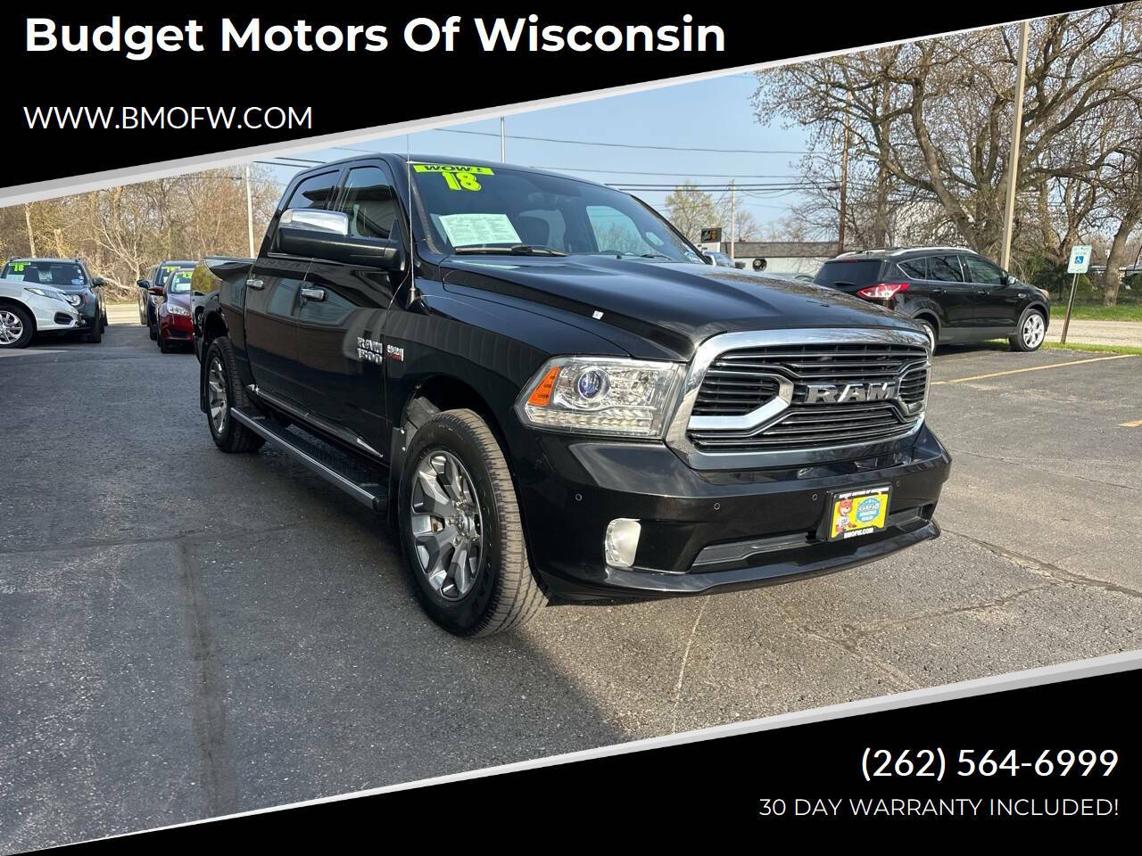 2018 Ram 1500 Limited — Pickup Truck — 88,673 mi — Racine, WI