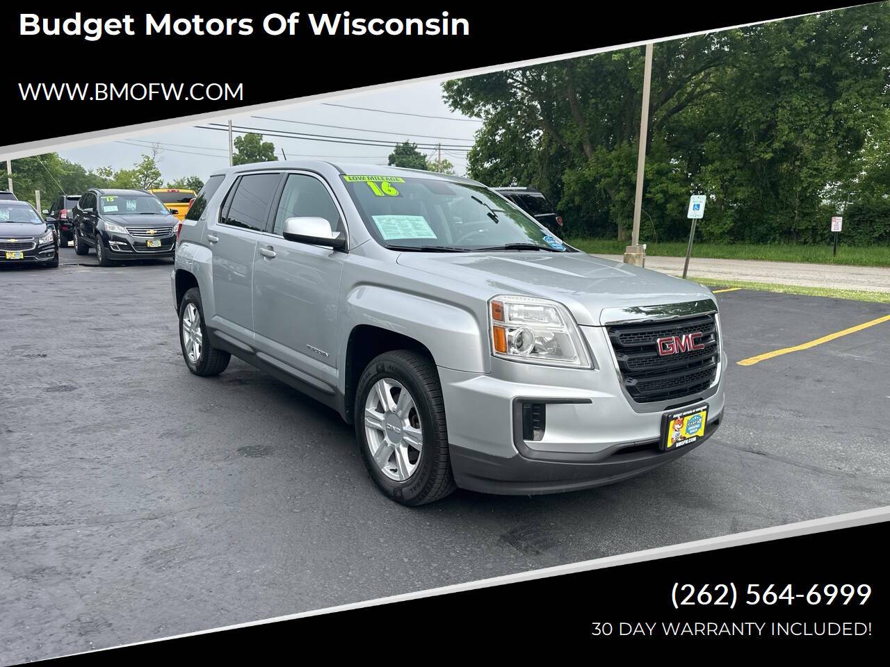 2016 GMC Terrain SLE-1 — SUV — 40,008 mi — Racine, WI