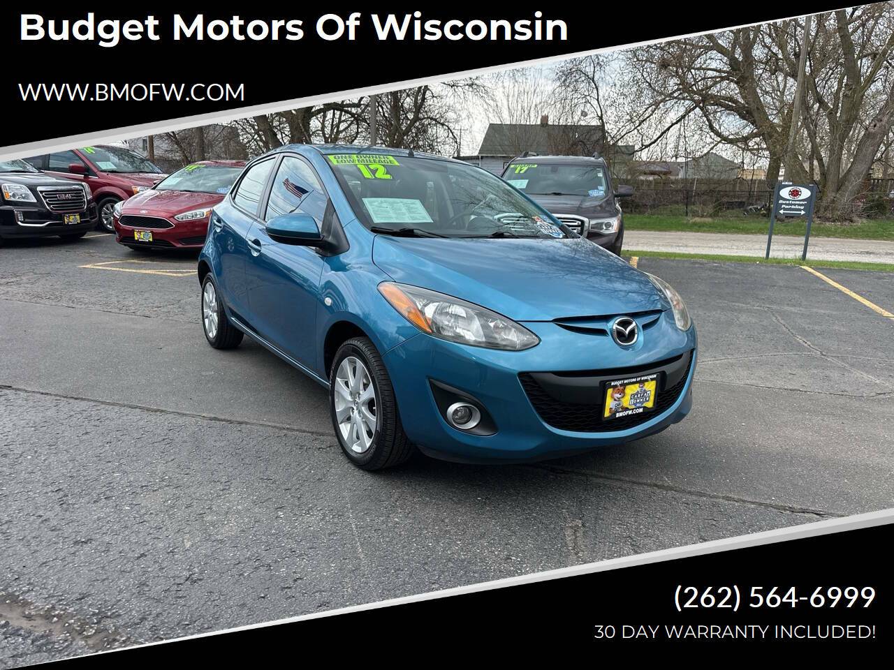 2012 Mazda Mazda2 Touring — Hatchback — 69,713 mi — Racine, WI