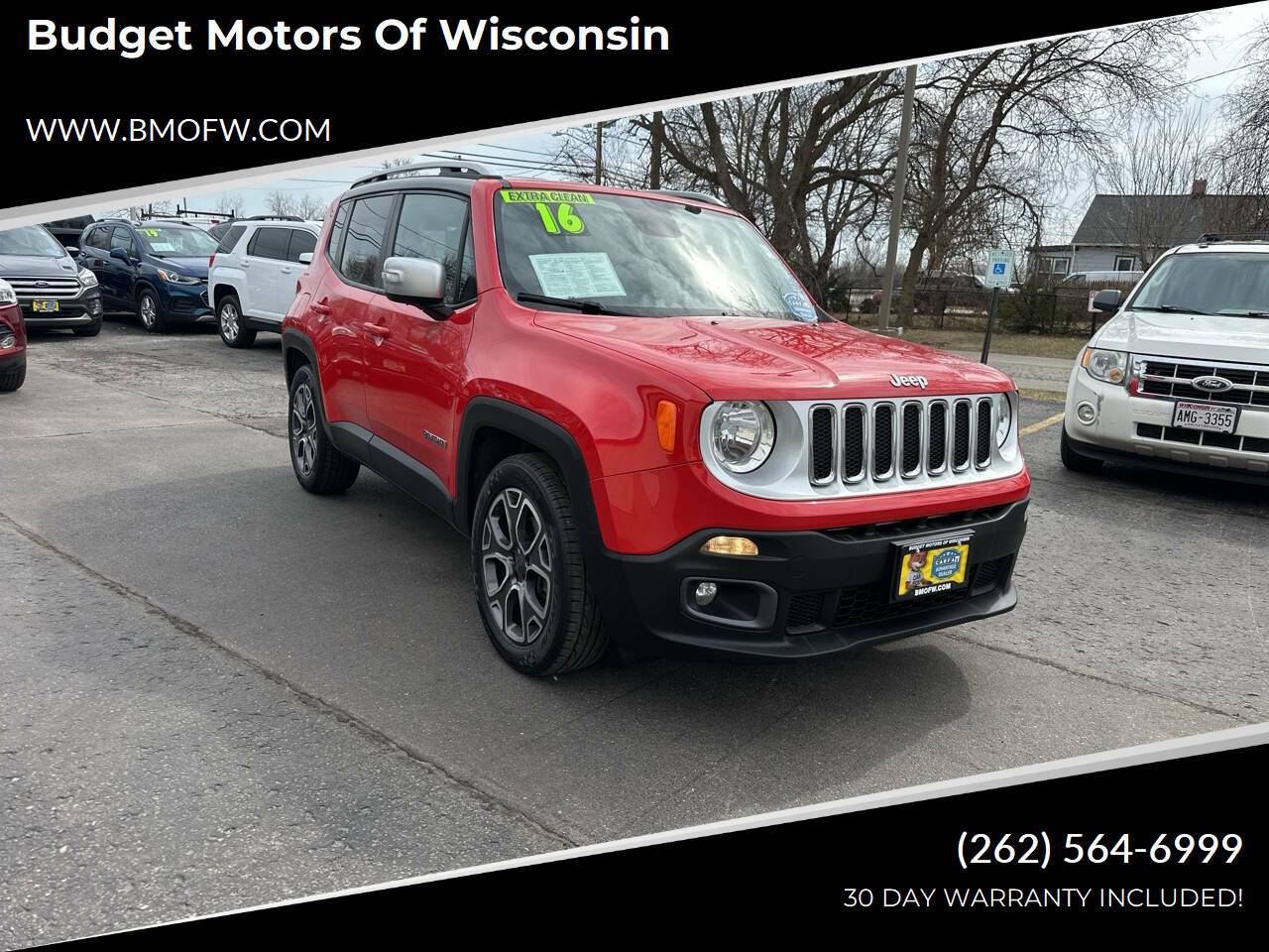 2016 Jeep Renegade Limited — SUV — 113,564 mi — Racine, WI