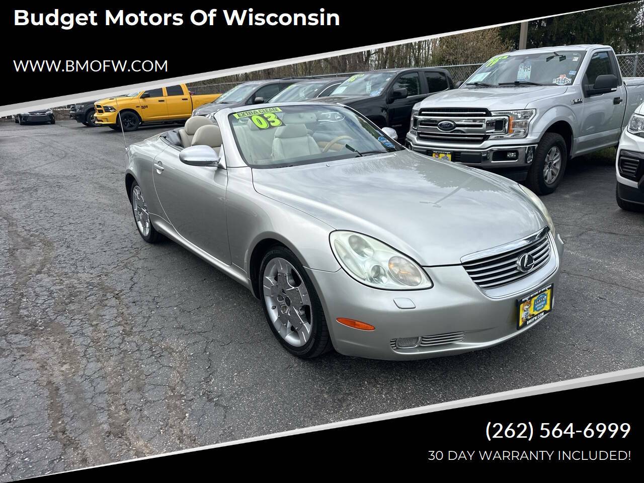 2003 Lexus SC SC 430 — Convertible — 108,039 mi — Racine, WI