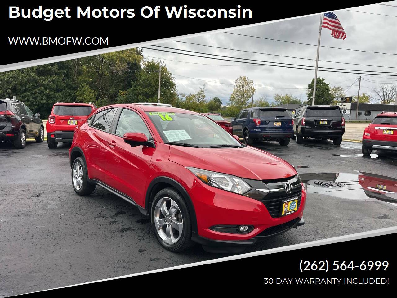 2016 Honda HR-V EX — SUV — 65,398 mi — Racine, WI