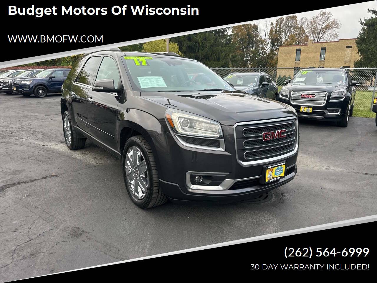 2017 GMC Acadia Limited Limited — SUV — 162,232 mi — Racine, WI