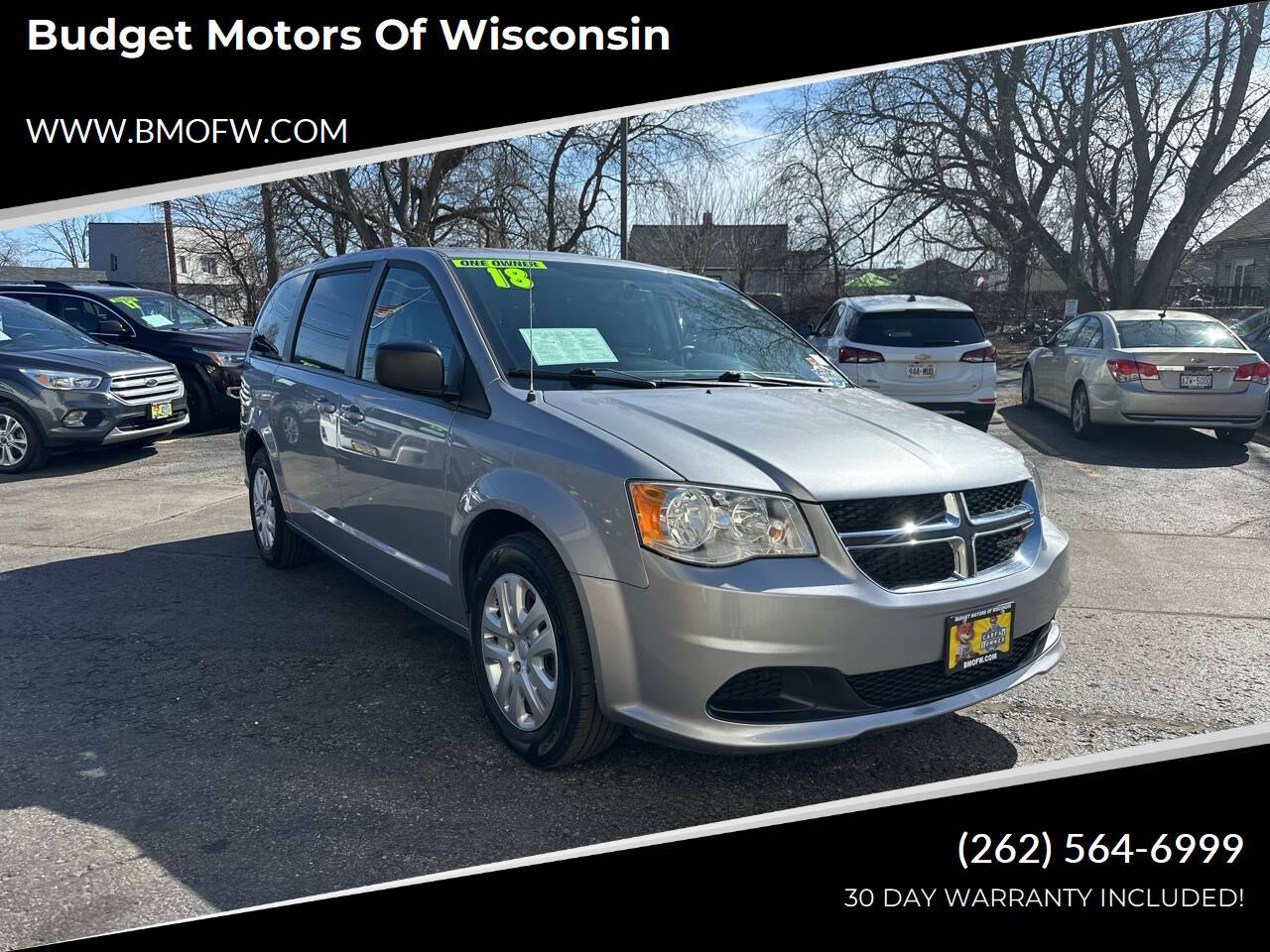 2018 Dodge Grand Caravan SE — Minivan — 67,739 mi — Racine, WI