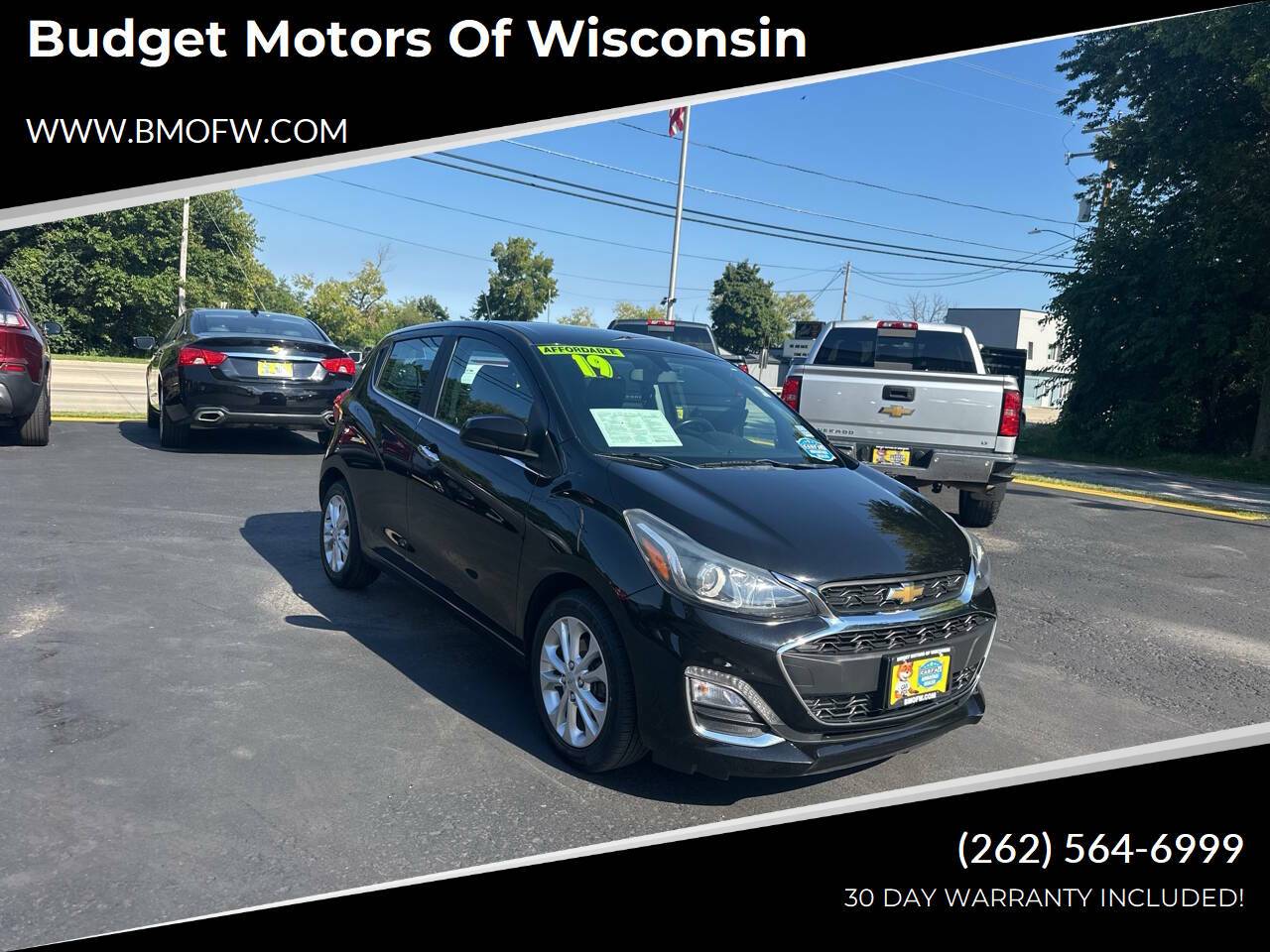 2019 Chevrolet Spark 2LT — Hatchback — 123,082 mi — Racine, WI