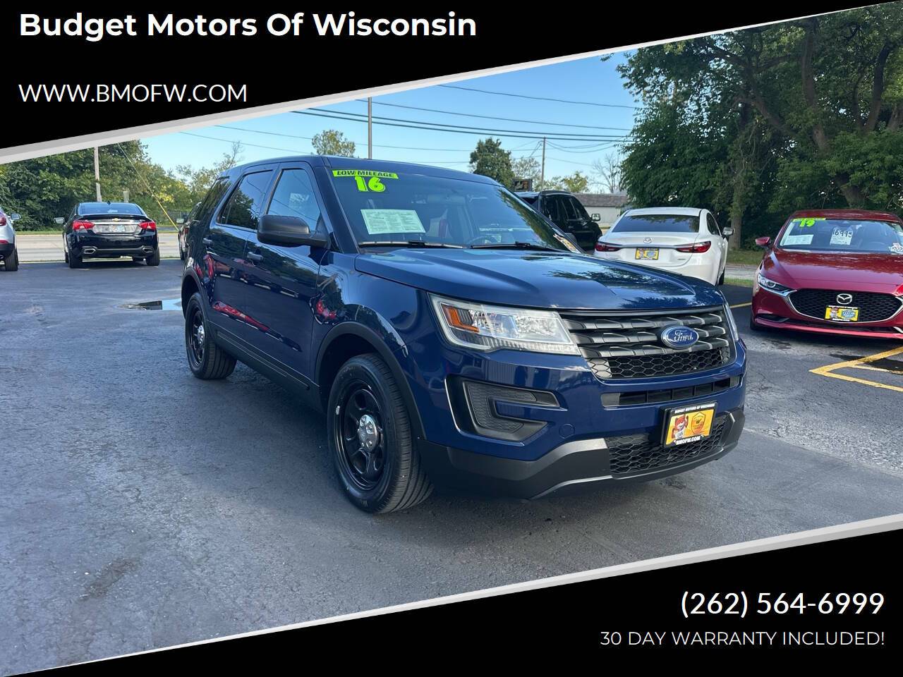 2016 Ford Utility Police Interceptor Base — SUV — 98,058 mi — Racine, WI