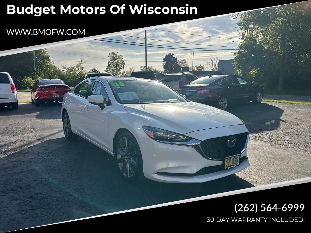 2018 Mazda Mazda6 Touring — Sedan — 57,012 mi — Racine, WI