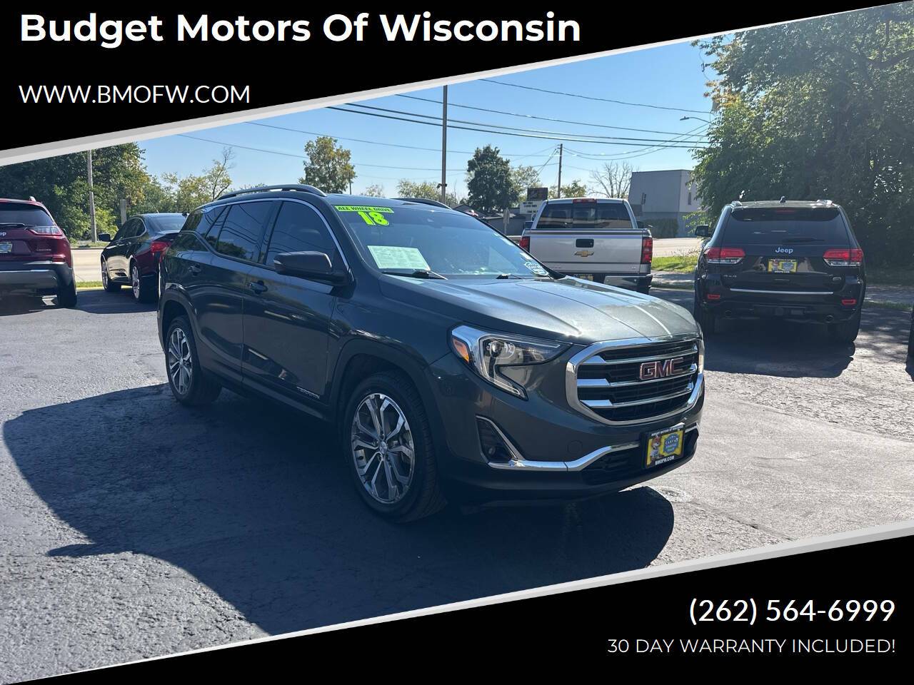 2018 GMC Terrain SLT — SUV — 134,334 mi — Racine, WI