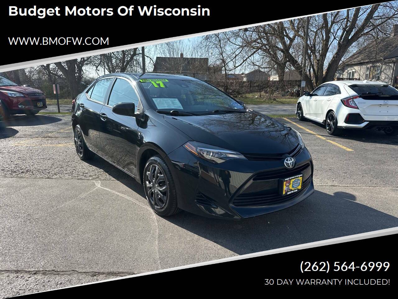 2017 Toyota Corolla LE — Sedan — 45,506 mi — Racine, WI