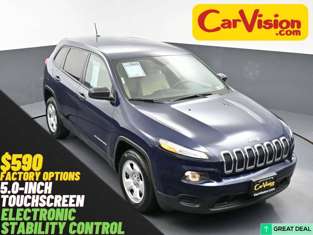 2016 Jeep Cherokee Sport — SUV — 49,121 mi — Trooper, PA