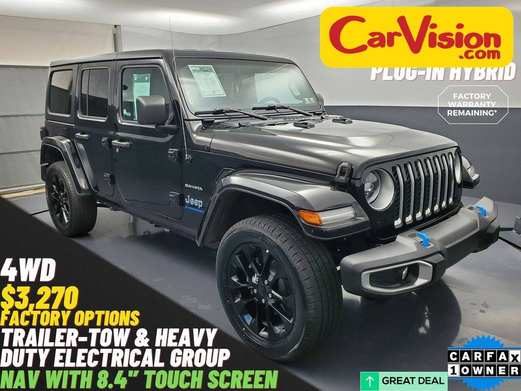 2023 Jeep Wrangler Sahara 4xe — SUV — 44,954 mi — Trooper, PA