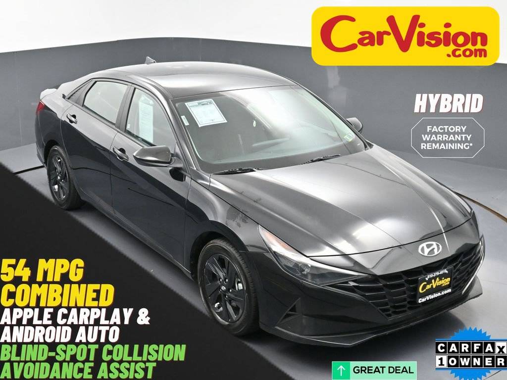 2023 Hyundai Elantra Hybrid Blue — Sedan — 51,899 mi — Trooper, PA