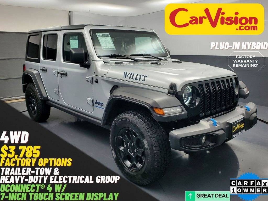 2023 Jeep Wrangler 4xe — SUV — 50,853 mi — Trooper, PA
