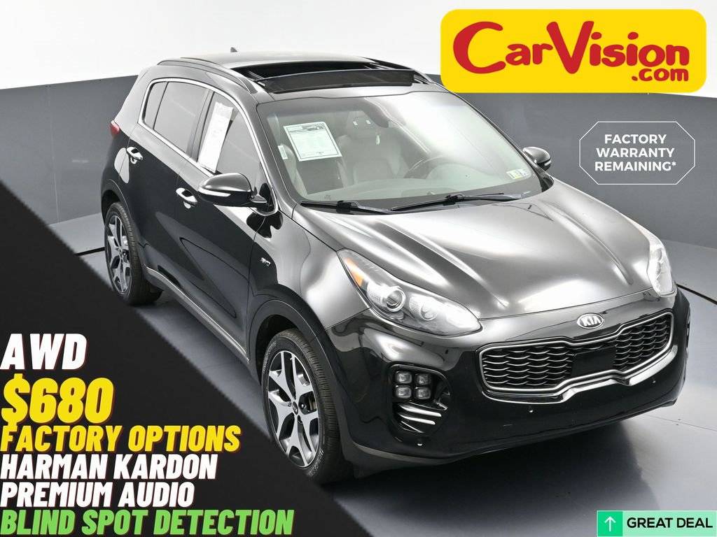 2018 Kia Sportage SX Turbo — SUV — 65,301 mi — Trooper, PA