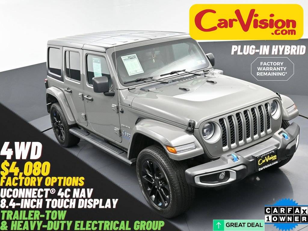 2023 Jeep Wrangler Sahara 4xe — SUV — 53,161 mi — Trooper, PA