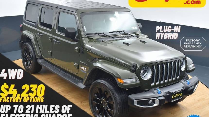 2022 Jeep Wrangler Sahara 4xe — SUV — 35,362 mi — Trooper, PA