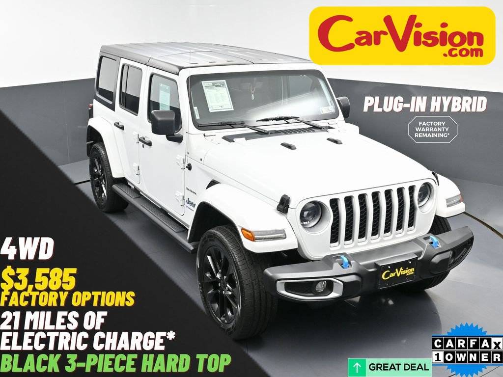 2023 Jeep Wrangler Sahara 4xe — SUV — 51,328 mi — Trooper, PA