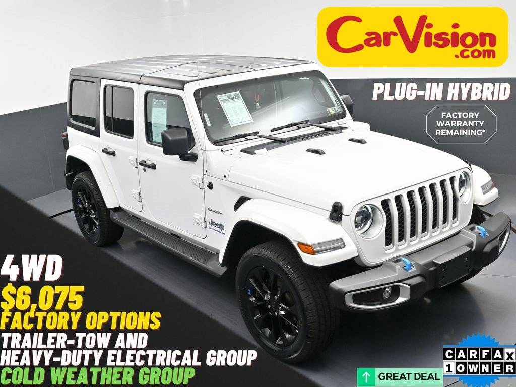 2023 Jeep Wrangler Sahara 4xe — SUV — 62,108 mi — Trooper, PA