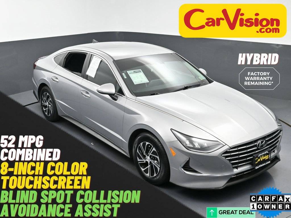 2023 Hyundai Sonata Hybrid Blue — Sedan — 62,065 mi — Trooper, PA