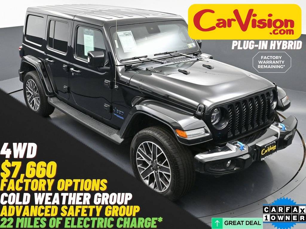 2022 Jeep Wrangler Sahara High Altitude 4xe — SUV — 53,607 mi — Trooper, PA