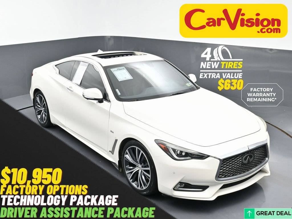 2017 INFINITI Q60 3.0t Premium — Coupe — 52,994 mi — Trooper, PA