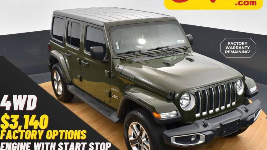 2021 Jeep Wrangler Sahara — SUV — 78,112 mi — Trooper, PA