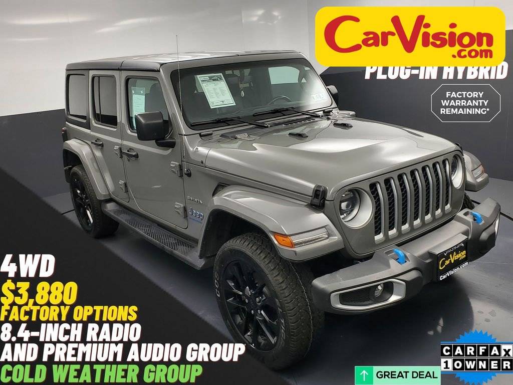 2023 Jeep Wrangler Sahara 4xe — SUV — 57,474 mi — Trooper, PA