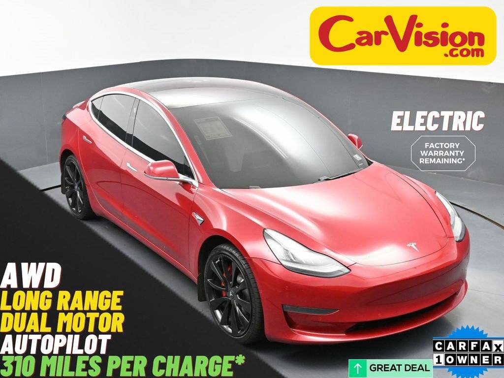 2018 Tesla Model 3 Long Range — Sedan — 88,745 mi — Trooper, PA