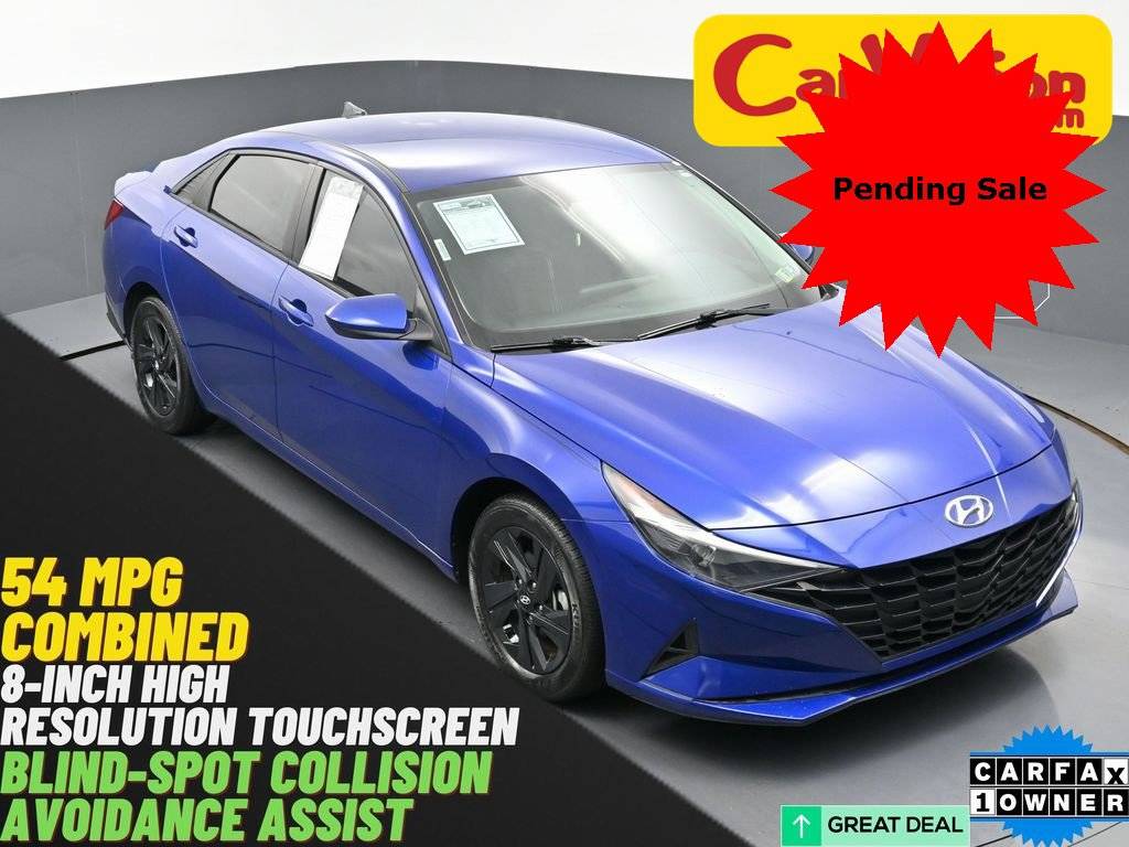 2022 Hyundai Elantra Hybrid Blue — Sedan — 42,102 mi — Trooper, PA