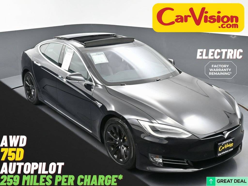 2018 Tesla Model S 75D — Hatchback — 52,157 mi — Trooper, PA