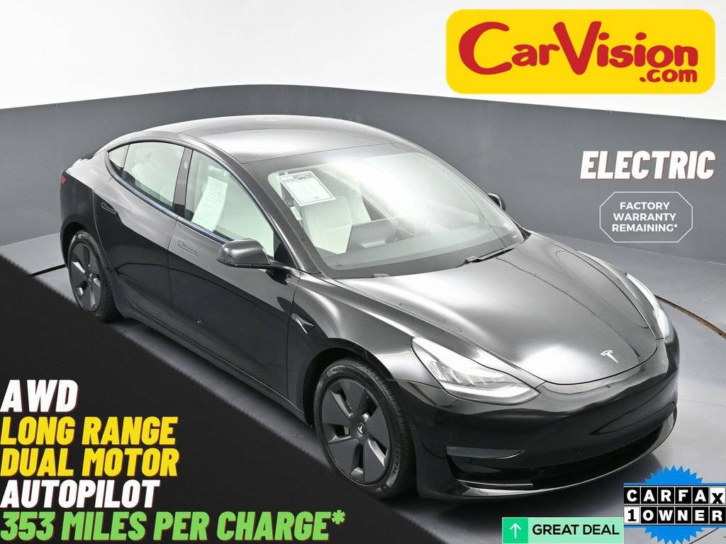 2021 Tesla Model 3 Long Range — Sedan — 92,867 mi — Trooper, PA