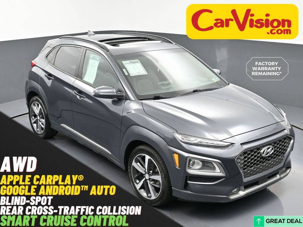 2020 Hyundai Kona Ultimate — SUV — 61,407 mi — Trooper, PA