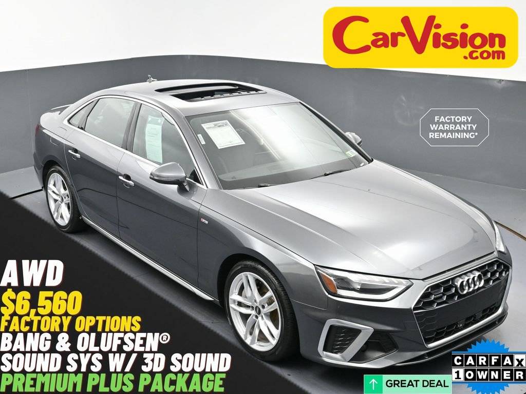 2022 Audi A4 S line Premium Plus — Sedan — 52,858 mi — Trooper, PA