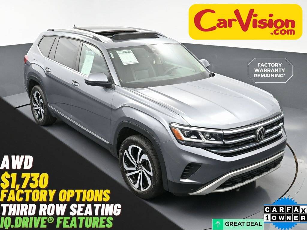 2022 Volkswagen Atlas SEL — SUV — 30,453 mi — Trooper, PA
