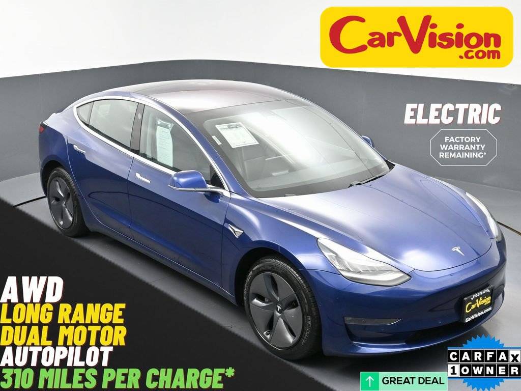 2018 Tesla Model 3 Long Range — Sedan — 56,930 mi — Trooper, PA