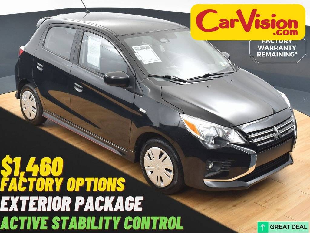 2021 Mitsubishi Mirage ES — Hatchback — 28,574 mi — Trooper, PA