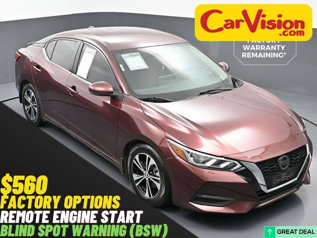 2020 Nissan Sentra SV — Sedan — 54,368 mi — Trooper, PA
