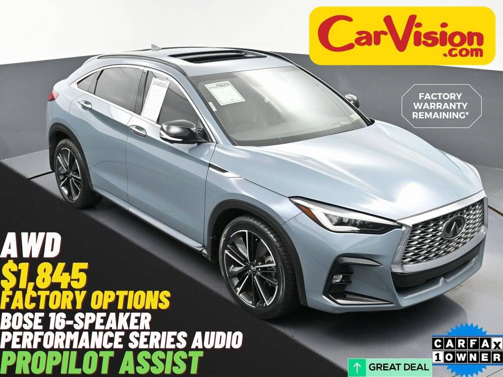 2022 INFINITI QX55 SENSORY — SUV — 39,253 mi — Trooper, PA