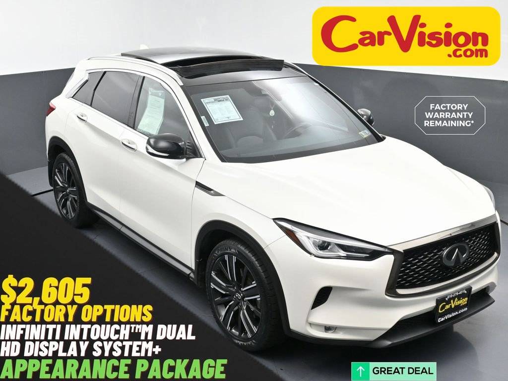 2021 INFINITI QX50 LUXE — SUV — 55,835 mi — Trooper, PA