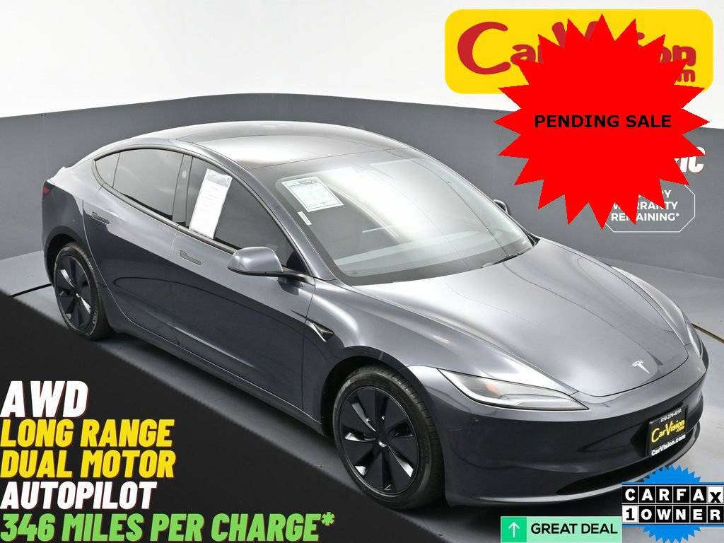 2025 Tesla Model 3 Long Range — Sedan — 1,460 mi — Trooper, PA